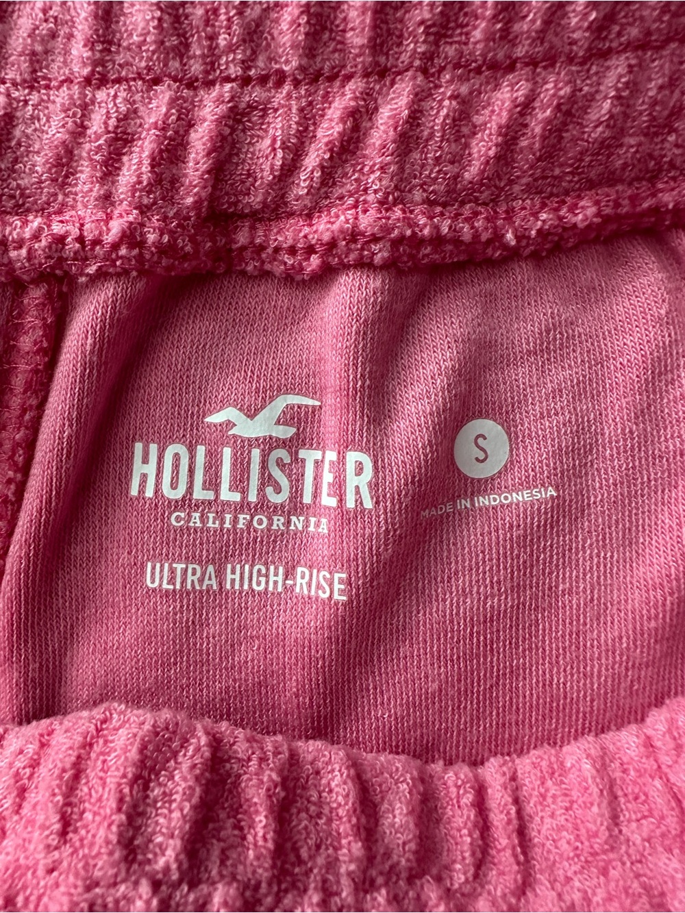 Hollister Bright Pink Terry Two-Piece Loungewear Set - Picture 9 of 13